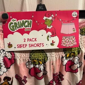 Dr. Seuss The Grinch women’s sleep shorts